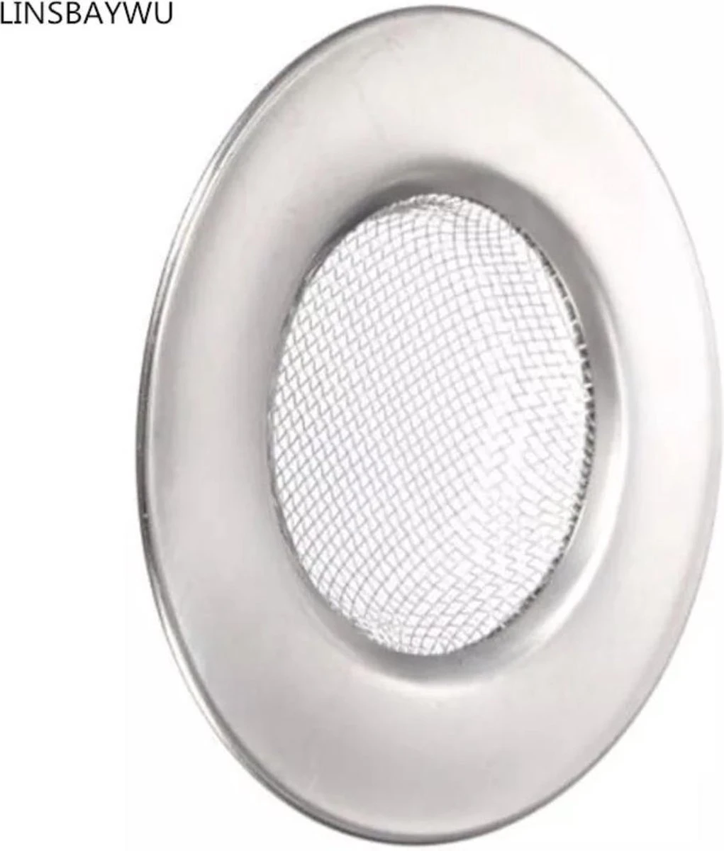 JvB - Gootsteen Zeef 2 Stuks RVS Buitenmaat 7.5 Cm Binnenmaat 4,3 Cm - Zeef - Gootsteen - Haar Opvanger Haar Vanger - Vuil Tegenhouden 4 JvB - Gootsteen Zeef 2 Stuks RVS Buitenmaat 7.5 Cm Binnenmaat 4,3 Cm - Zeef - Gootsteen - Haar Opvanger Haar Vanger - Vuil Tegenhouden - Afbeelding 4