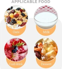 Deluqse Overnight Oats Potjes - Overnights Oats Beker - Set Van 3 - Oats Potjes - Overnight Oats Jar - Muesli Beker - Havermout Potjes 16 Deluqse Overnight Oats Potjes - Overnights Oats Beker - Set Van 3 - Oats Potjes - Overnight Oats Jar - Muesli Beker - Havermout Potjes -Mepal Shop 1065x1200