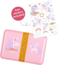 Broodtrommel / Lunch Box: Eenhoorn | A Little Lovely Company -Mepal Shop 1078x1200