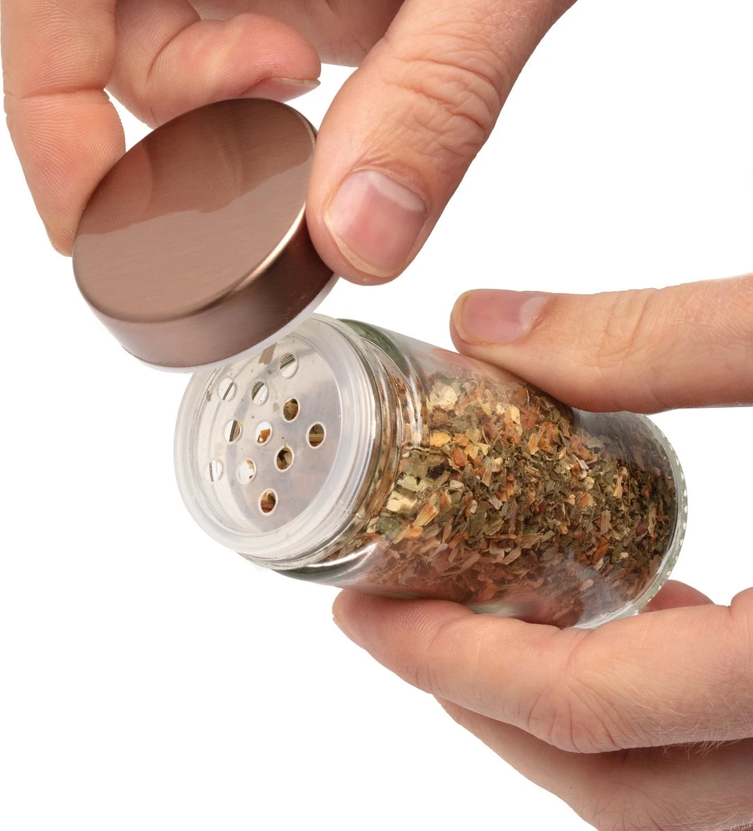 Pazzo Goods - Kruidenrek Staand - Kruidenrek Met Potjes - Rose Goud - RVS - Kruidenrek Draaibaar - 20 Kruidenpotjes - Inclusief Stickers & Stift - Kruiden Carrousel 5 Pazzo Goods - Kruidenrek Staand - Kruidenrek Met Potjes - Rose Goud - RVS - Kruidenrek Draaibaar - 20 Kruidenpotjes - Inclusief Stickers & Stift - Kruiden Carrousel - Afbeelding 5