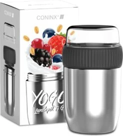 Coninx Thermos Lunchbox - Muesli Beker To Go - Isoleer Lunchpot - Yoghurtbeker To Go - Mueslibeker 840ml (600ml+240ml) - RVS 21 Coninx Thermos Lunchbox - Muesli Beker To Go - Isoleer Lunchpot - Yoghurtbeker To Go - Mueslibeker 840ml (600ml+240ml) - RVS -Mepal Shop 1088x1200