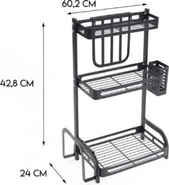 Sens Design Kruidenrek Staand – Keukenrek Voor Kruidenpotjes - Zwart 20 Sens Design Kruidenrek Staand – Keukenrek Voor Kruidenpotjes - Zwart -Mepal Shop 1099x1200 1