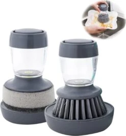 Afwasborstel Met Zeepdispenser – Met 3 Verschillende Opzet Stukken – Inclusief Houder – Grijs – Afwas Borstel Zeepreservoir – Zeep Handborstel – Doseerpomp – Afwasmiddel Dispenser – Navulbaar 11 Afwasborstel Met Zeepdispenser – Met 3 Verschillende Opzet Stukken – Inclusief Houder – Grijs – Afwas Borstel Zeepreservoir – Zeep Handborstel – Doseerpomp – Afwasmiddel Dispenser – Navulbaar -Mepal Shop 1107x1200 2