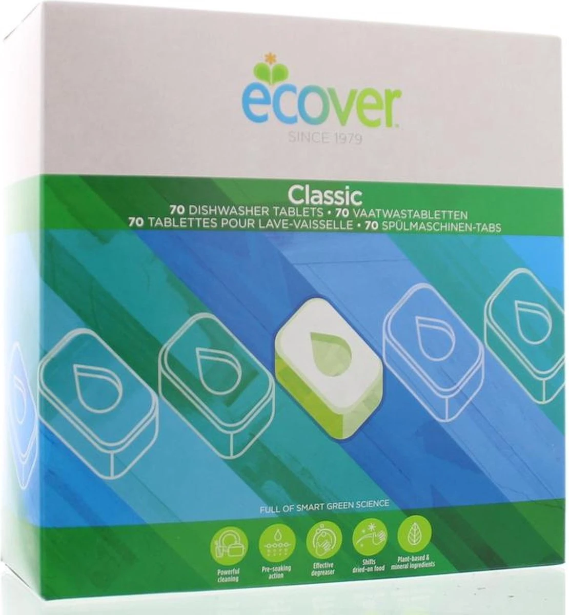 Ecover - Vaatwastabletten Classic - 70 Tabs 9 Ecover - Vaatwastabletten Classic - 70 Tabs - Afbeelding 9