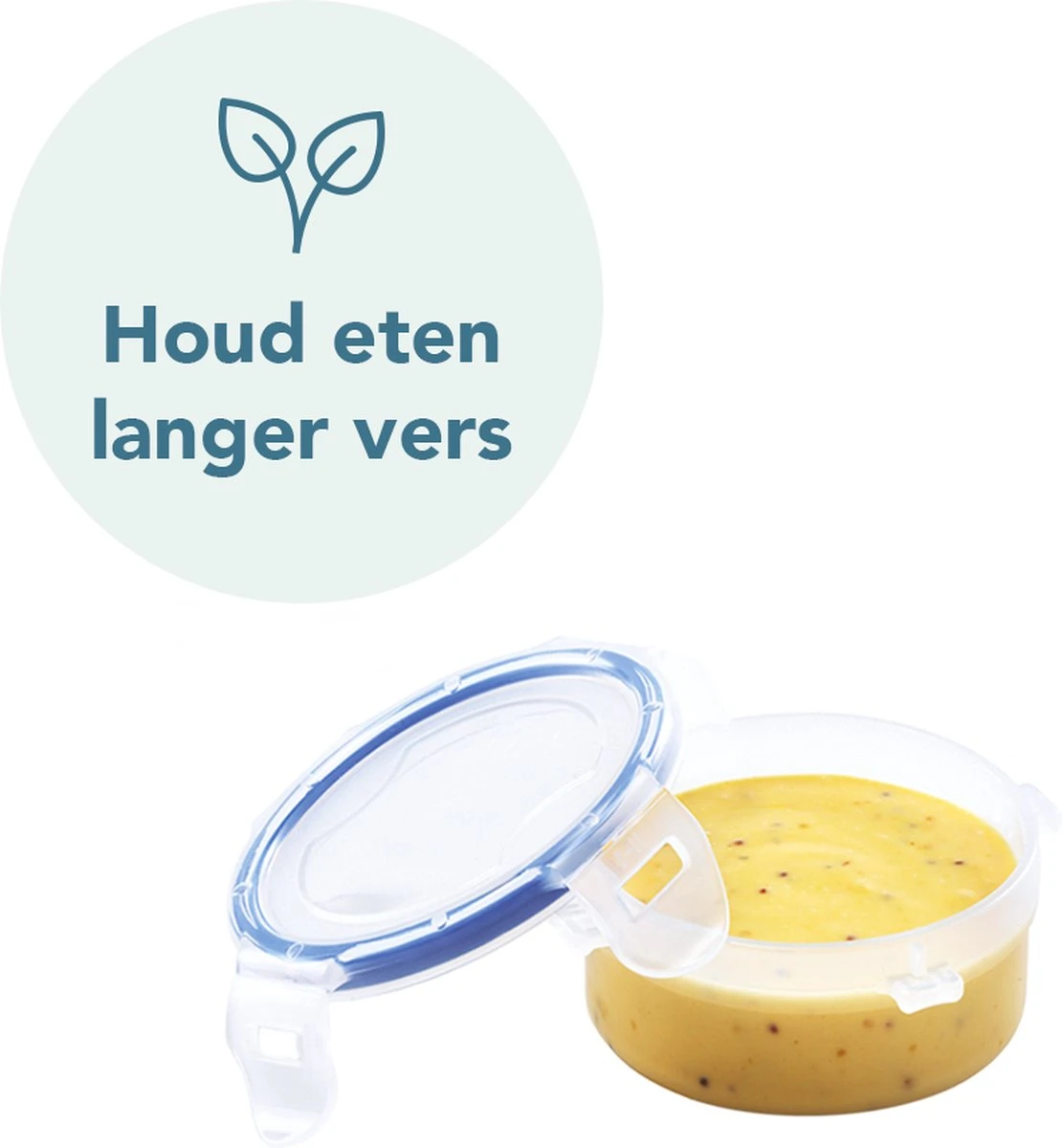 Lock&Lock (mini) Vershoudbakjes - Bewaardozen Voedsel - Sausbakjes Met Deksel - Dressing Bakje - Dressing To Go - Set Van 4 Stuks - Lekvrij - BPA Vrij - Klein - Rond - 100 Ml - Transparant 2 Lock&Lock (mini) Vershoudbakjes - Bewaardozen Voedsel - Sausbakjes Met Deksel - Dressing Bakje - Dressing To Go - Set Van 4 Stuks - Lekvrij - BPA Vrij - Klein - Rond - 100 Ml - Transparant - Afbeelding 2