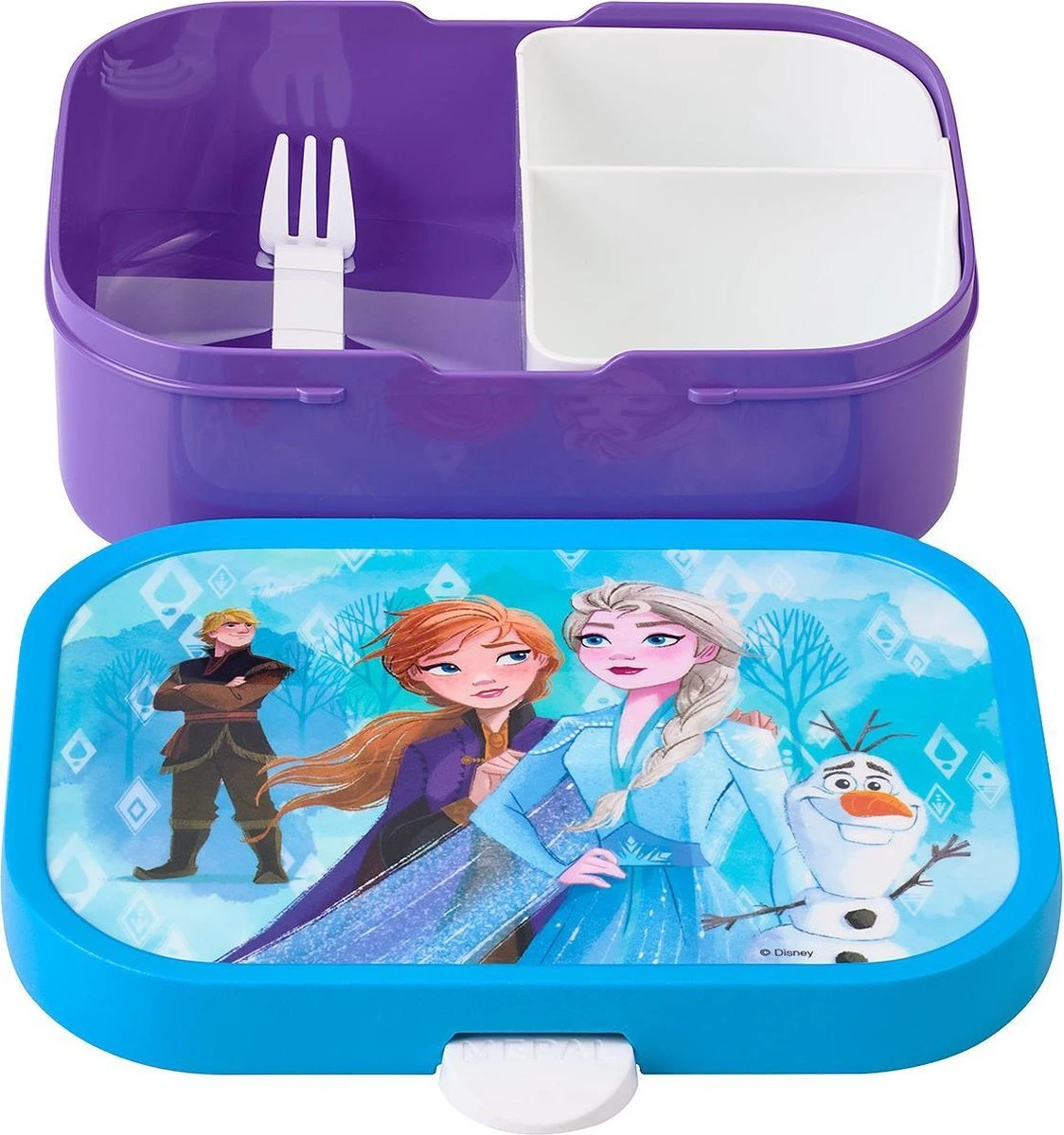 Mepal – Lunchset Campus (pu + Lb) – Pop-up Drinkfles En Broodtrommel Voor Kinderen – Frozen II – Bento Box – Lekvrij 3 Mepal – Lunchset Campus (pu + Lb) – Pop-up Drinkfles En Broodtrommel Voor Kinderen – Frozen II – Bento Box – Lekvrij - Afbeelding 3