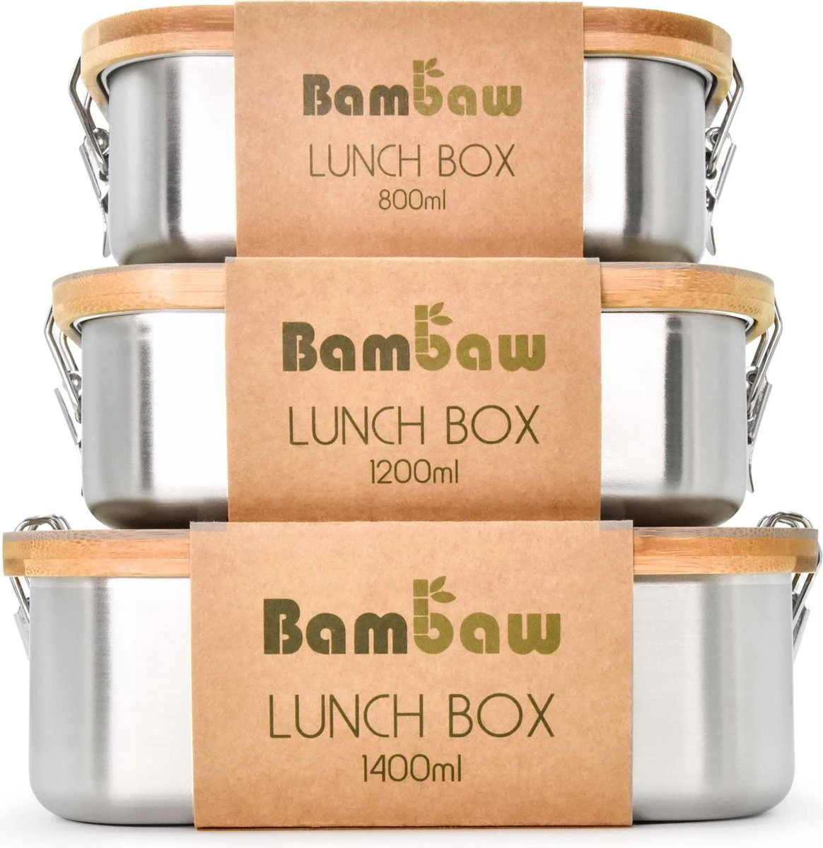 Bamboe Lunch Box 1400 Ml | Broodbox | Ecologisch | Roestvrijstalen Lunchbox | Bentobox No Leak | Smaakloos | Bamboe Grote Broodtrommel | Lunchbox Volwassenen | Lunchbox RVS Bamboe | Bambaw 6 Bamboe Lunch Box 1400 Ml | Broodbox | Ecologisch | Roestvrijstalen Lunchbox | Bentobox No Leak | Smaakloos | Bamboe Grote Broodtrommel | Lunchbox Volwassenen | Lunchbox RVS Bamboe | Bambaw - Afbeelding 6