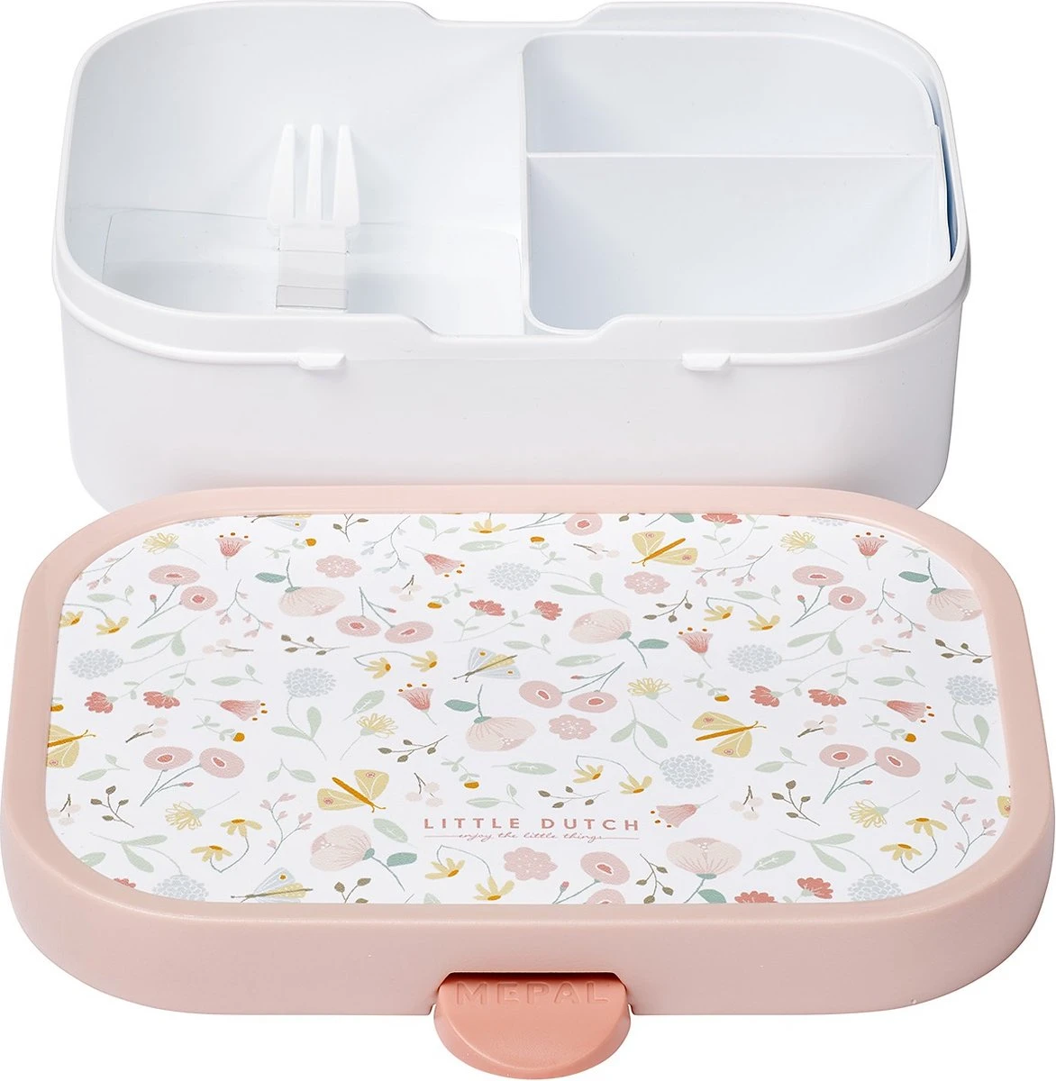 Mepal – Lunchset Campus (sb + Lb) – Schoolbeker En Broodtrommel Voor Kinderen – Flowers & Butterflies – Bento Box 3 Mepal – Lunchset Campus (sb + Lb) – Schoolbeker En Broodtrommel Voor Kinderen – Flowers & Butterflies – Bento Box - Afbeelding 3