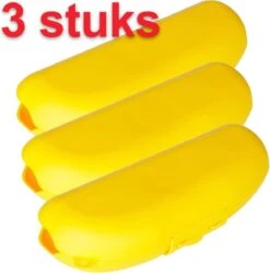 Bananendoos Fruitbox Bananen Bewaardoos 3 Stuks