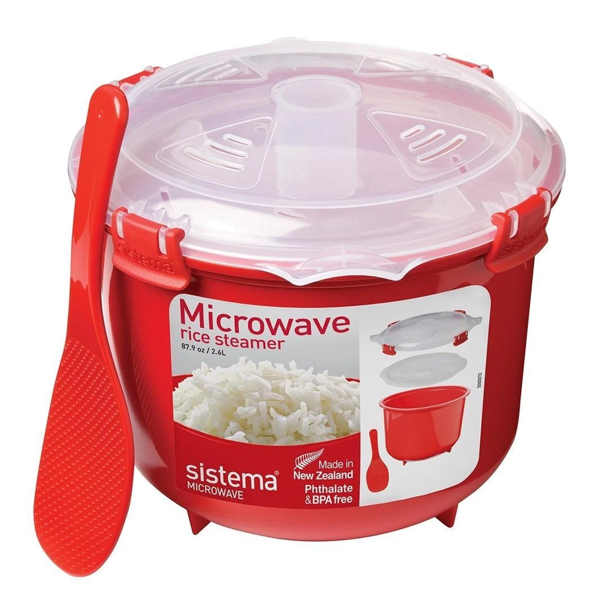 Sistema Microwave Magnetronbak - Rijststomer - 2.6 Liter 1 Sistema Microwave Magnetronbak - Rijststomer - 2.6 Liter