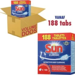 SUN® Sun Professional Vaatwastabletten - 188 Stuks 6 SUN® Sun Professional Vaatwastabletten - 188 Stuks -Mepal Shop 1195x1200 6