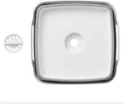 Alternative view of Opvouwbare Wasbak 18L - Met Stop - Afwasbak - Afwasteil - 30x30x20 Cm