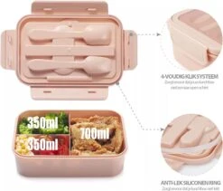 Consumerce® Premium Lunchbox Met 3 Vakken En Bestek Roze – Lunchbox Volwassenen – Japanse Bento Box – Lunchbox Kinderen – Lunchbox Volwassenen Compartimenten – Brooddoos Volwassenen – Broodtrommel – Lunchtrommel – Salade Lunchbox – Saladebox 10 Consumerce® Premium Lunchbox Met 3 Vakken En Bestek Roze – Lunchbox Volwassenen – Japanse Bento Box – Lunchbox Kinderen – Lunchbox Volwassenen Compartimenten – Brooddoos Volwassenen – Broodtrommel – Lunchtrommel – Salade Lunchbox – Saladebox -Mepal Shop 1200x1027