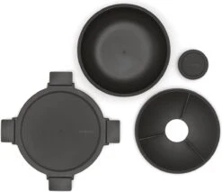 Brabantia Make & Take Salade Lunchbox - 1,3 L - Kunststof - Dark Grey 19 Brabantia Make & Take Salade Lunchbox - 1,3 L - Kunststof - Dark Grey -Mepal Shop 1200x1035