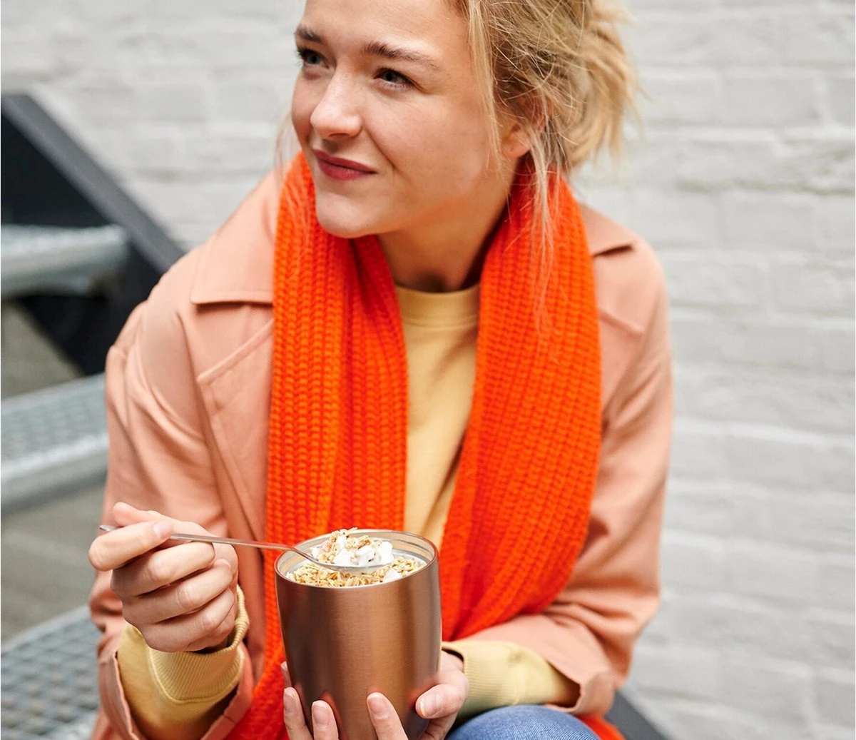 Mepal – Isoleer Lunchpot Ellipse – Houdt Je Eten 6-8 Uur Warm En 12 Uur Koud – Titanium – 2 Compartimenten – Soep Beker To Go – Yoghurt Beker Muesli - Thermos Lunchbox 2 Mepal – Isoleer Lunchpot Ellipse – Houdt Je Eten 6-8 Uur Warm En 12 Uur Koud – Titanium – 2 Compartimenten – Soep Beker To Go – Yoghurt Beker Muesli - Thermos Lunchbox - Afbeelding 2