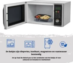 Meal Prep Bakjes - 7 Stuks - 1 Compartiment - Lunchbox - Diepvriesbakjes - Vershoudbakjes - Plastic Bakjes Met Deksel - Magnetron Bakjes Met Deksel - Meal Prep - Vershouddoos - 1L - BPA Vrij 10 Meal Prep Bakjes - 7 Stuks - 1 Compartiment - Lunchbox - Diepvriesbakjes - Vershoudbakjes - Plastic Bakjes Met Deksel - Magnetron Bakjes Met Deksel - Meal Prep - Vershouddoos - 1L - BPA Vrij -Mepal Shop 1200x1038