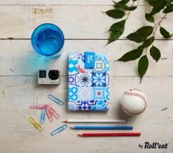 Boc'n'Roll Foodwrap - Patchwork Blauw -Mepal Shop 1200x1064 1