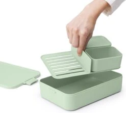 Brabantia Make & Take Bento Lunchbox Incl Bentobox- Large - Kunststof - Jade Green -Mepal Shop 1200x1077