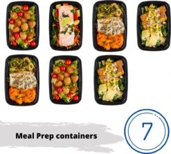 Meal Prep Bakjes - 7 Stuks - 1 Compartiment - Lunchbox - Diepvriesbakjes - Vershoudbakjes - Plastic Bakjes Met Deksel - Magnetron Bakjes Met Deksel - Meal Prep - Vershouddoos - 1L - BPA Vrij 15 Meal Prep Bakjes - 7 Stuks - 1 Compartiment - Lunchbox - Diepvriesbakjes - Vershoudbakjes - Plastic Bakjes Met Deksel - Magnetron Bakjes Met Deksel - Meal Prep - Vershouddoos - 1L - BPA Vrij -Mepal Shop 1200x1081 3