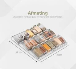 Johannes & Co - 2 Set Kruidenrek Voor Lade - Keuken Organizer - Kruiden Organizer 10 Johannes & Co - 2 Set Kruidenrek Voor Lade - Keuken Organizer - Kruiden Organizer -Mepal Shop 1200x1097 3