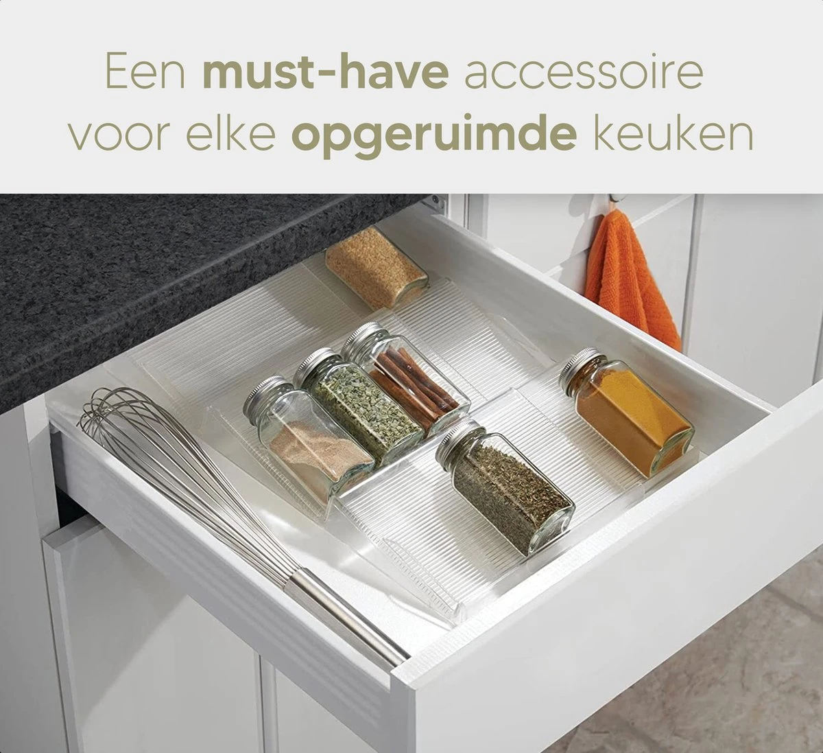 Johannes & Co - 2 Set Kruidenrek Voor Lade - Keuken Organizer - Kruiden Organizer 6 Johannes & Co - 2 Set Kruidenrek Voor Lade - Keuken Organizer - Kruiden Organizer - Afbeelding 6