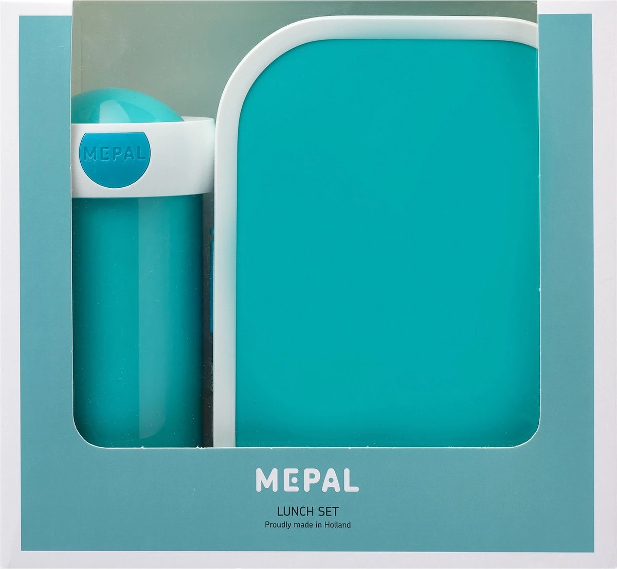 Mepal – Lunchset Campus (sb + Lb) – Schoolbeker En Broodtrommel Voor Kinderen – Turquoise – Bento Box - Lekvrij 9 Mepal – Lunchset Campus (sb + Lb) – Schoolbeker En Broodtrommel Voor Kinderen – Turquoise – Bento Box - Lekvrij - Afbeelding 9