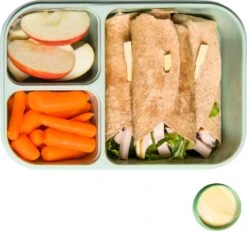 Lock&Lock Lunchbox - Bento Box - Salade Lunchbox - Met 3 Compartimenten - Met Dressing/Saus Bakje - Volwassenen En Kinderen - To Go - Lekvrij - BPA Vrij - 1,5 Liter - Groen 8 Lock&Lock Lunchbox - Bento Box - Salade Lunchbox - Met 3 Compartimenten - Met Dressing/Saus Bakje - Volwassenen En Kinderen - To Go - Lekvrij - BPA Vrij - 1,5 Liter - Groen -Mepal Shop 1200x1120