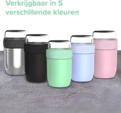 Coninx Thermos Lunchbox - Muesli Beker To Go - Isoleer Lunchpot - Yoghurtbeker To Go - Mueslibeker 840ml (600ml+240ml) - RVS / Roze 21 Coninx Thermos Lunchbox - Muesli Beker To Go - Isoleer Lunchpot - Yoghurtbeker To Go - Mueslibeker 840ml (600ml+240ml) - RVS / Roze -Mepal Shop 1200x1123