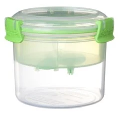 Sistema To Go Vershouddoos - Ontbijtkom - Met Onderverdeling - Limoengroen