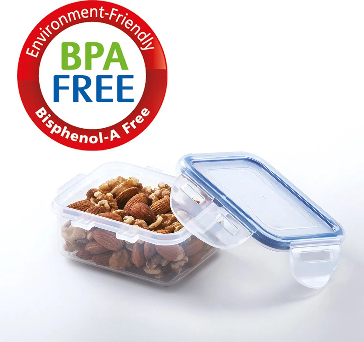 Lock&Lock (mini) Vershoudbakjes Set Met Deksel - Bewaardozen Voedsel - Snackdoosjes - Set Van 4 Stuks - Klein - 180 Ml - Transparant 3 Lock&Lock (mini) Vershoudbakjes Set Met Deksel - Bewaardozen Voedsel - Snackdoosjes - Set Van 4 Stuks - Klein - 180 Ml - Transparant - Afbeelding 3