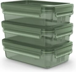 Tefal MasterSeal Eco Vershouddoos - 3-delige Set - 3x 0.8L - Groen