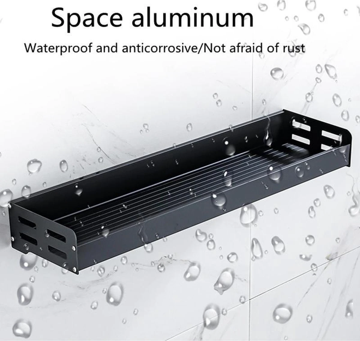 Merkloos TDR - Kruidenrek - Ophangbaar - Inclusief 6 Verplaatsbare Haken Voor Keukengereedschap - 50 Cm - Zwart 6 Merkloos TDR - Kruidenrek - Ophangbaar - Inclusief 6 Verplaatsbare Haken Voor Keukengereedschap - 50 Cm - Zwart - Afbeelding 6