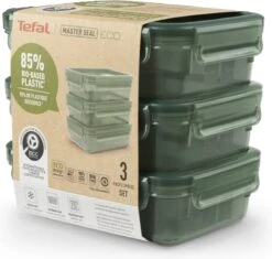 Tefal MasterSeal Eco Vershouddoos - 3-delige Set - 3x 0.8L - Groen 30 Tefal MasterSeal Eco Vershouddoos - 3-delige Set - 3x 0.8L - Groen -Mepal Shop 1200x1140 4