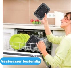 Meal Prep Bakjes - 10 Stuks - 1 Compartiment - Vershoudbakjes - Meal Prep - 1L - Magnetron Bakjes Met Deksel - Vershouddoos 9 Meal Prep Bakjes - 10 Stuks - 1 Compartiment - Vershoudbakjes - Meal Prep - 1L - Magnetron Bakjes Met Deksel - Vershouddoos -Mepal Shop 1200x1151 2