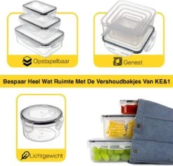 KE&1 Vershoudbakjes - Meal Prep Bakjes - Lunchbox - Diepvriesbakjes - Plastic Bakjes - Keuken - Keukenkast - Bakken 11 KE&1 Vershoudbakjes - Meal Prep Bakjes - Lunchbox - Diepvriesbakjes - Plastic Bakjes - Keuken - Keukenkast - Bakken -Mepal Shop 1200x1153 2