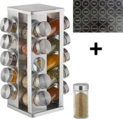 Pleasantwork Kruidenrek - Staand - Draaibaar - 20 Potjes