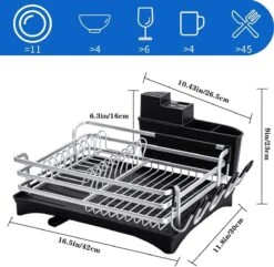 Doogo® Afdruiprek Met Bestekkorf En Lekbak Voor Keukenborden En Bestek Afdruiprek Met Draaibare Uitloop 11 Doogo® Afdruiprek Met Bestekkorf En Lekbak Voor Keukenborden En Bestek Afdruiprek Met Draaibare Uitloop -Mepal Shop 1200x1173 3