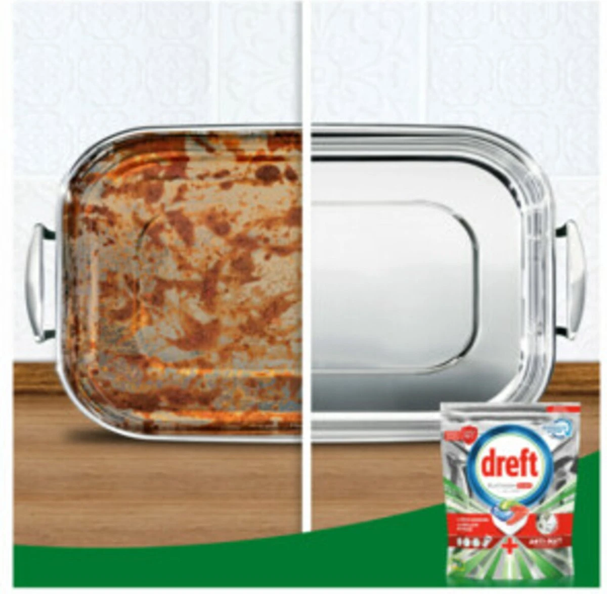 Dreft Platinum Plus All In One - Vaatwastabletten - Citroen - Voordeelverpakking 5 X 16 Stuks 3 Dreft Platinum Plus All In One - Vaatwastabletten - Citroen - Voordeelverpakking 5 X 16 Stuks - Afbeelding 3