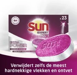 SUN® Sun Expert All-in 1 Vaatwastabletten - Extra Power - 6 X 23 Tabletten 10 SUN® Sun Expert All-in 1 Vaatwastabletten - Extra Power - 6 X 23 Tabletten -Mepal Shop 1200x1176 2