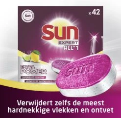 SUN® Sun Expert All-in 1 Extra Power Citroen Vaatwastabletten 13 SUN® Sun Expert All-in 1 Extra Power Citroen Vaatwastabletten -Mepal Shop 1200x1177 3