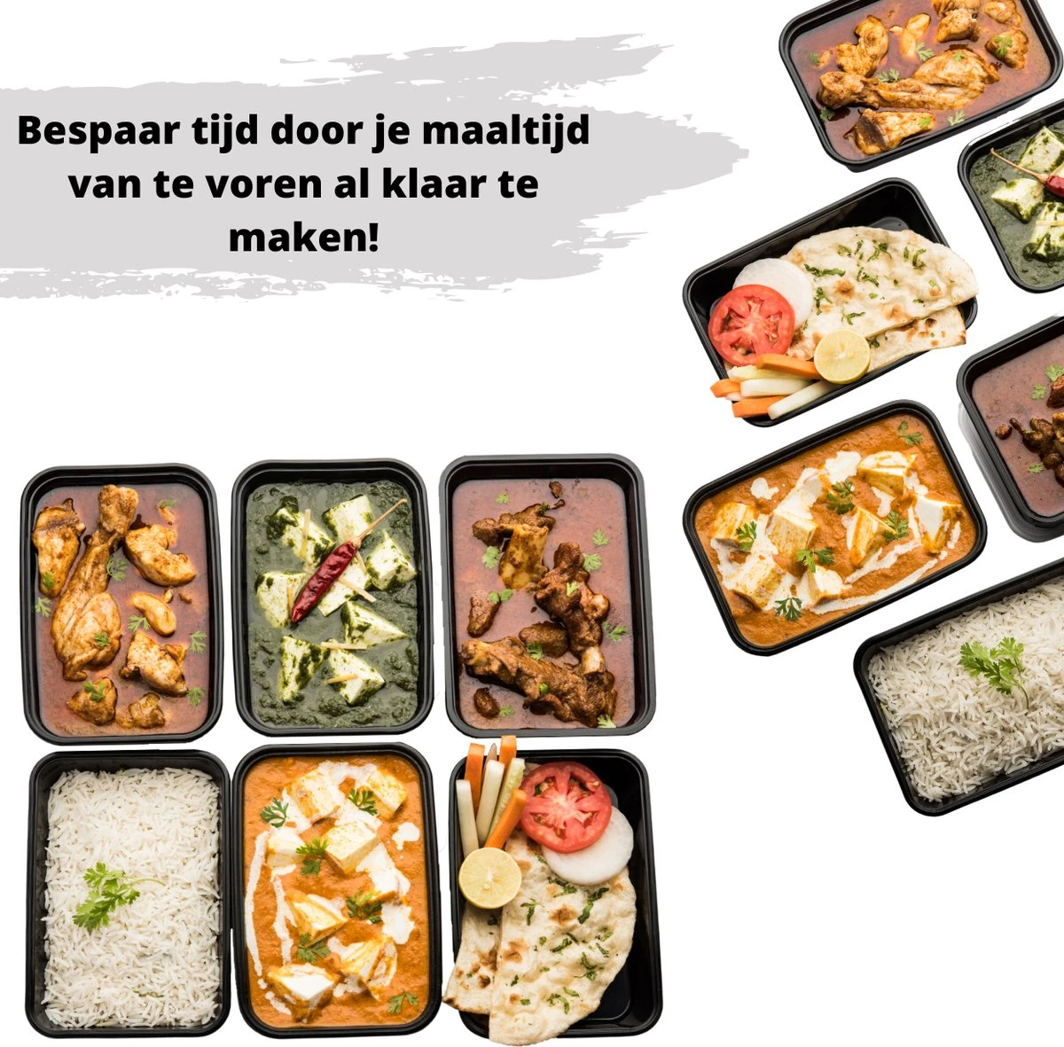 Meal Prep Bakjes - 14 Stuks - 1 Compartiment - Lunchbox - Diepvriesbakjes - Vershoudbakjes - Plastic Bakjes Met Deksel - Magnetron Bakjes Met Deksel - Meal Prep - Vershouddoos - 1L - BPA Vrij 7 Meal Prep Bakjes - 14 Stuks - 1 Compartiment - Lunchbox - Diepvriesbakjes - Vershoudbakjes - Plastic Bakjes Met Deksel - Magnetron Bakjes Met Deksel - Meal Prep - Vershouddoos - 1L - BPA Vrij - Afbeelding 7