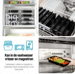 Meal Prep Bakjes - 10 Stuks - 1 Compartiment - Lunchbox - Diepvriesbakjes - Vershoudbakjes - Plastic Bakjes Met Deksel - Magnetron Bakjes Met Deksel - Meal Prep - Vershouddoos - 1L - BPA Vrij - Fitcrafters 15 Meal Prep Bakjes - 10 Stuks - 1 Compartiment - Lunchbox - Diepvriesbakjes - Vershoudbakjes - Plastic Bakjes Met Deksel - Magnetron Bakjes Met Deksel - Meal Prep - Vershouddoos - 1L - BPA Vrij - Fitcrafters -Mepal Shop 1200x1196 10