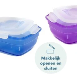 Lock&Lock Vershoudbakjes Set Met Deksel - Snackdoosjes - 9 Stuks - Lekvrij - Stapelbaar - Volwassenen En Kinderen - Multicolor Mix -Mepal Shop 1200x1197 17