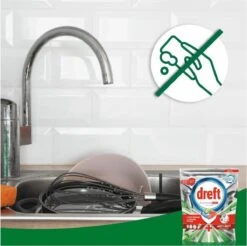 Dreft Platinum Plus All In One Lemon - 95 Stuks - Vaatwastabletten -Mepal Shop 1200x1197 4