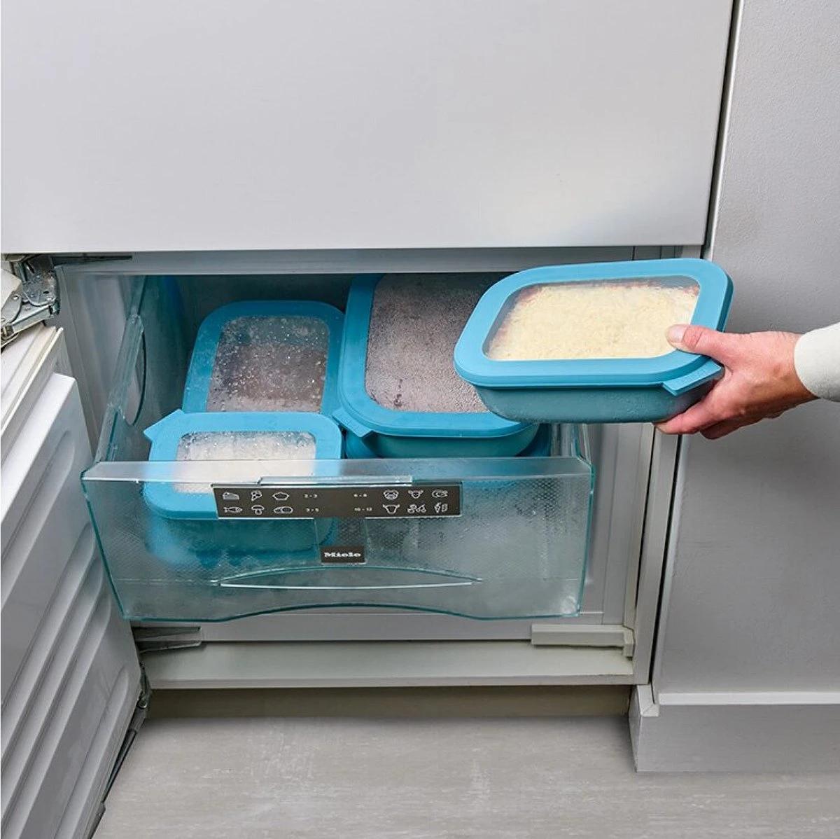 Mepal - Multikom Cirqula Rechthoekig 3-delige Set (500+1000+2000) - Mag In De Vriezer, Magnetron En Vaatwasser – Nordic Black – Meal Prep Bakjes - Bewaardozen Met Deksel 11 Mepal - Multikom Cirqula Rechthoekig 3-delige Set (500+1000+2000) - Mag In De Vriezer, Magnetron En Vaatwasser – Nordic Black – Meal Prep Bakjes - Bewaardozen Met Deksel - Afbeelding 11