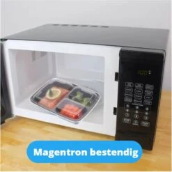 Meal Prep Bakjes - 6 Stuks - 3 Compartimenten - Vershoudbakjes - Meal Prep - 1L - Magnetron Bakjes Met Deksel - Vershouddoos 19 Meal Prep Bakjes - 6 Stuks - 3 Compartimenten - Vershoudbakjes - Meal Prep - 1L - Magnetron Bakjes Met Deksel - Vershouddoos -Mepal Shop 1200x1200 1014