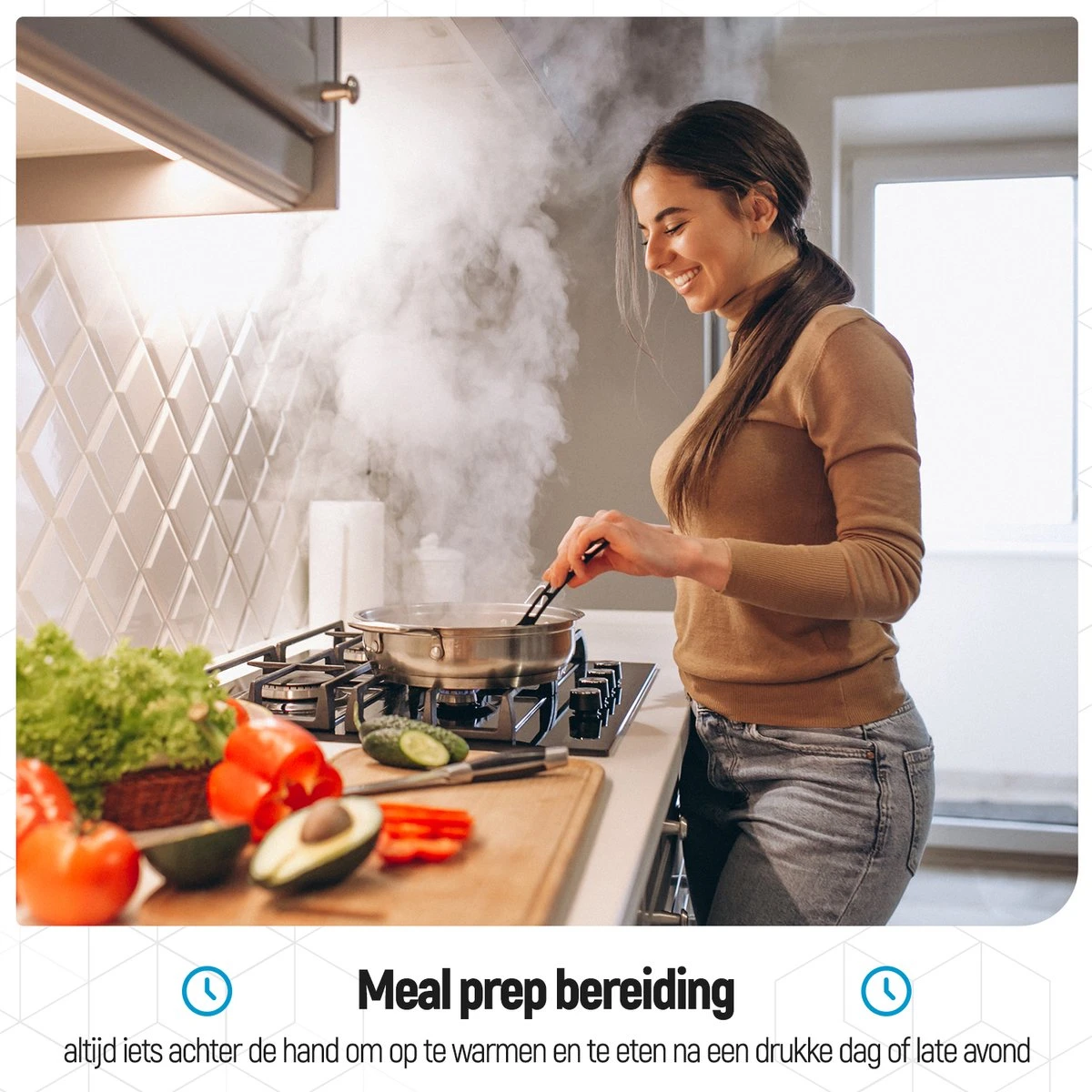 Meal Prep Bakjes - 14 Stuks - 3 Compartimenten - Lunchbox - Diepvriesbakjes - Vershoudbakjes - Plastic Bakjes Met Deksel - Magnetron Bakjes Met Deksel - Meal Prep - Vershouddoos - 1L - BPA Vrij - Fitcrafters 3 Meal Prep Bakjes - 14 Stuks - 3 Compartimenten - Lunchbox - Diepvriesbakjes - Vershoudbakjes - Plastic Bakjes Met Deksel - Magnetron Bakjes Met Deksel - Meal Prep - Vershouddoos - 1L - BPA Vrij - Fitcrafters - Afbeelding 3