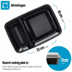 Meal Prep Bakjes - 10 Stuks - 2 Compartimenten - Lunchbox - Diepvriesbakjes - Vershoudbakjes - Plastic Bakjes Met Deksel - Magnetron Bakjes Met Deksel - Meal Prep - Vershouddoos - 1L - BPA Vrij – Fitcrafters 17 Meal Prep Bakjes - 10 Stuks - 2 Compartimenten - Lunchbox - Diepvriesbakjes - Vershoudbakjes - Plastic Bakjes Met Deksel - Magnetron Bakjes Met Deksel - Meal Prep - Vershouddoos - 1L - BPA Vrij – Fitcrafters -Mepal Shop 1200x1200 1084