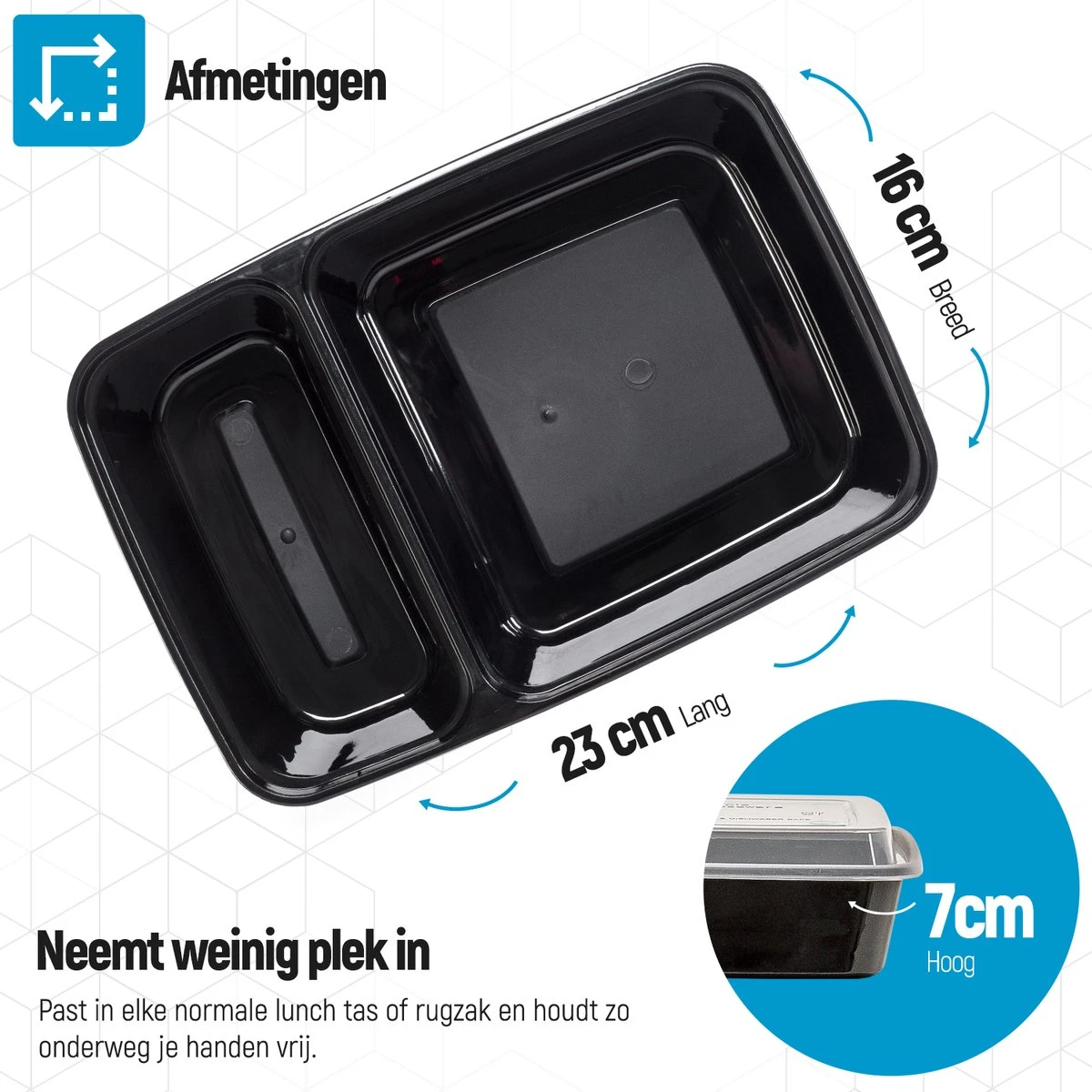 Meal Prep Bakjes - 10 Stuks - 2 Compartimenten - Lunchbox - Diepvriesbakjes - Vershoudbakjes - Plastic Bakjes Met Deksel - Magnetron Bakjes Met Deksel - Meal Prep - Vershouddoos - 1L - BPA Vrij – Fitcrafters 9 Meal Prep Bakjes - 10 Stuks - 2 Compartimenten - Lunchbox - Diepvriesbakjes - Vershoudbakjes - Plastic Bakjes Met Deksel - Magnetron Bakjes Met Deksel - Meal Prep - Vershouddoos - 1L - BPA Vrij – Fitcrafters - Afbeelding 9