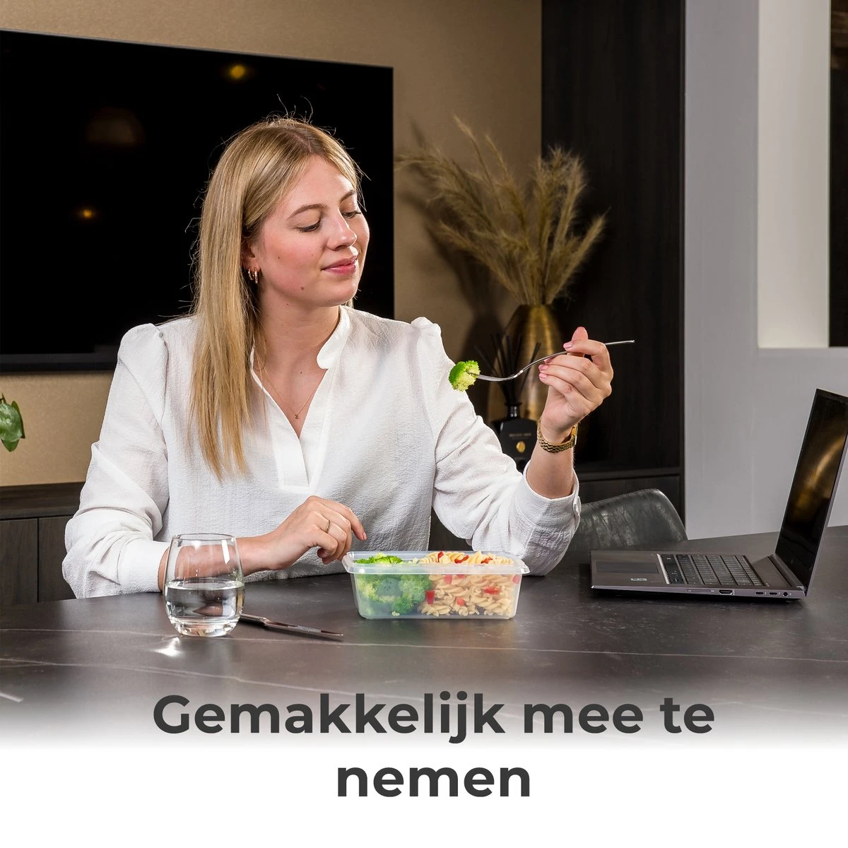 Vershoudbakjes - Meal Prep Bakjes - Lunchbox - Diepvriesbakjes - Vershouddoos - 5 Stuks - 1050ML - BPA Vrij - Stosh 5 Vershoudbakjes - Meal Prep Bakjes - Lunchbox - Diepvriesbakjes - Vershouddoos - 5 Stuks - 1050ML - BPA Vrij - Stosh - Afbeelding 5